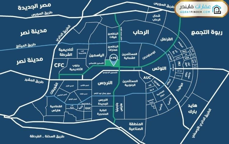 موقع مول ان تاون التجمع الخامس