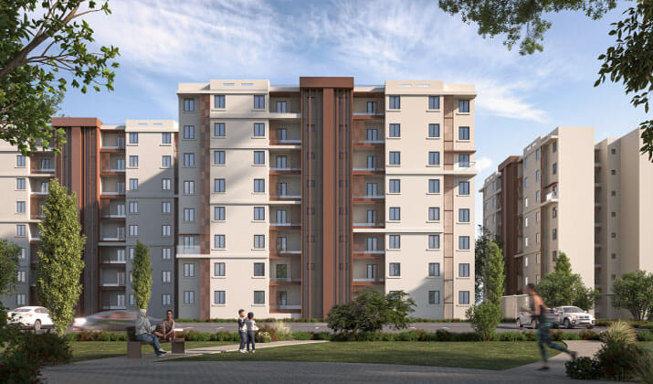 أنواع ومساحة وحدات Compound T Residence New Alamein