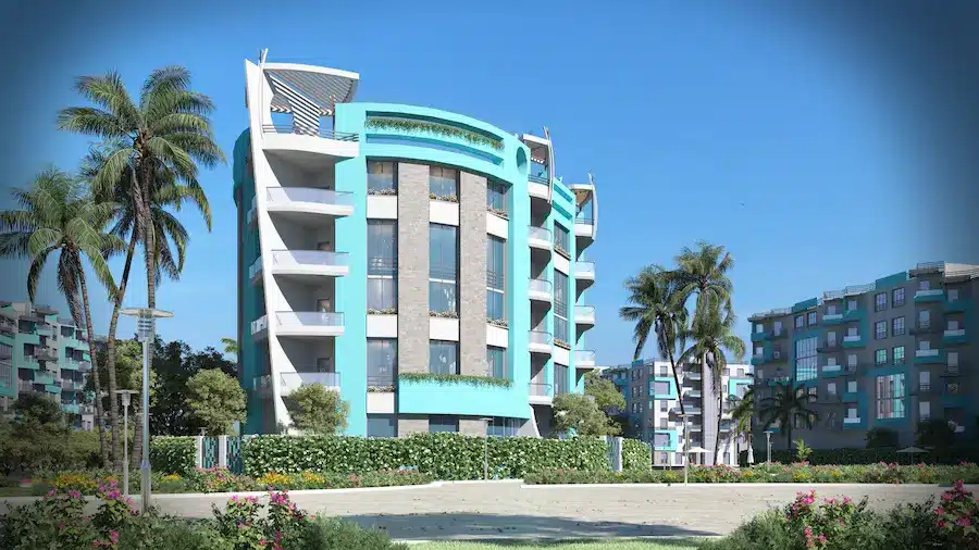 أنواع ومساحة وحدات Turquoise North Coast
