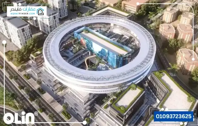 مساحة وتصميم مشروع مول اولين القاهرة الجديد