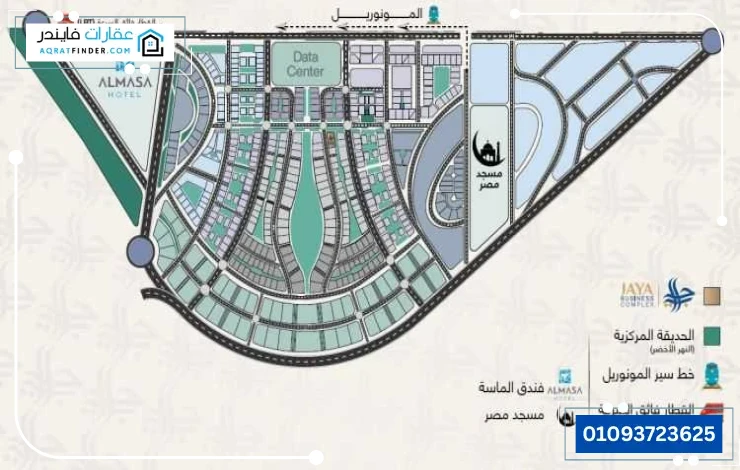 موقع Jaya Business Complex Mall New Capital