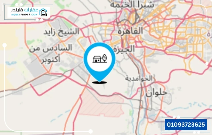 موقع كمبوند سمايا حدائق أكتوبر 